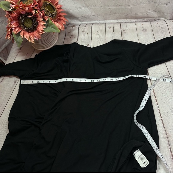 NWT annabelle boutique light weight Knit cascade open front cardigan layer - Picture 8 of 10